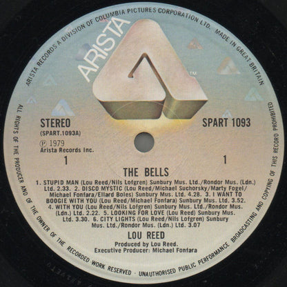 Lou Reed : The Bells (LP, Album)