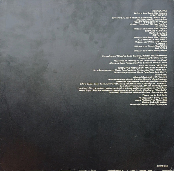 Lou Reed : The Bells (LP, Album)