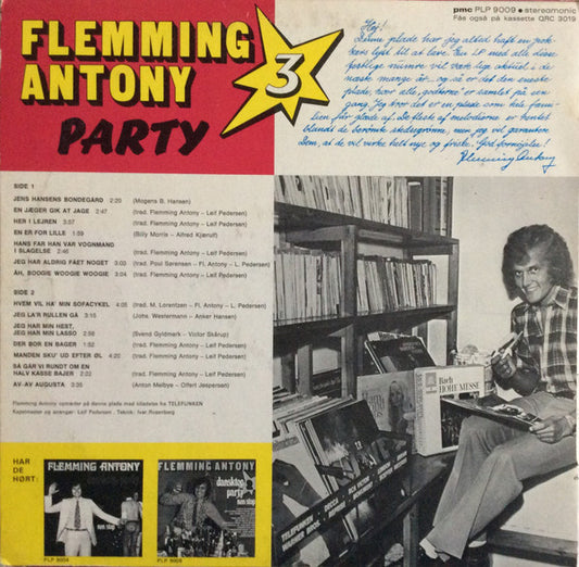 Flemming Antony : Party 3 (LP)