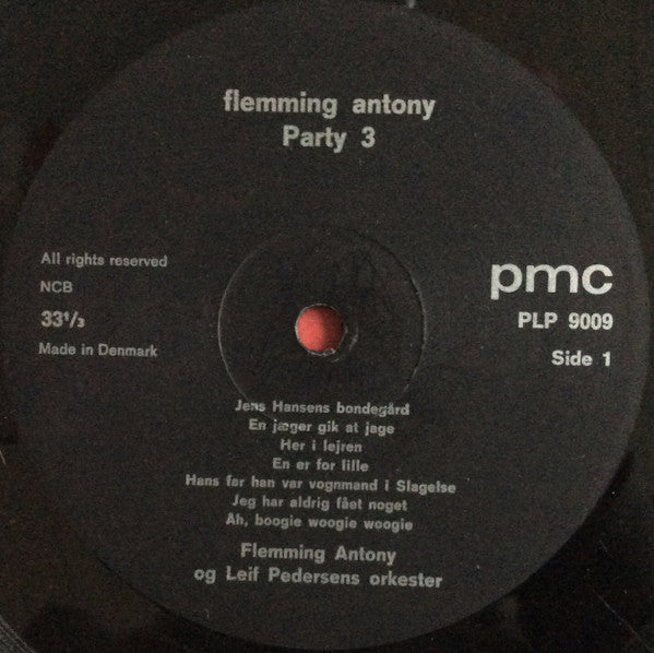 Flemming Antony : Party 3 (LP)