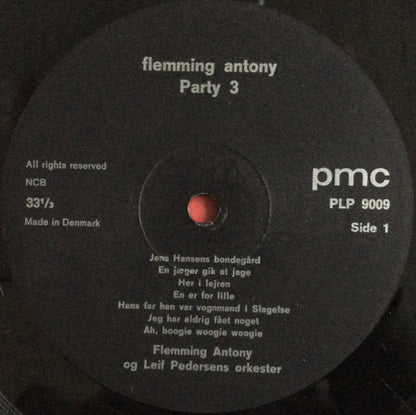 Flemming Antony : Party 3 (LP)