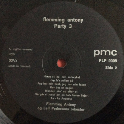 Flemming Antony : Party 3 (LP)