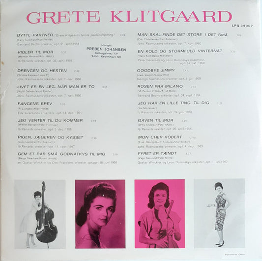 Grete Klitgaard : Grete Klitgaard - Vol. 2 (LP, Comp)