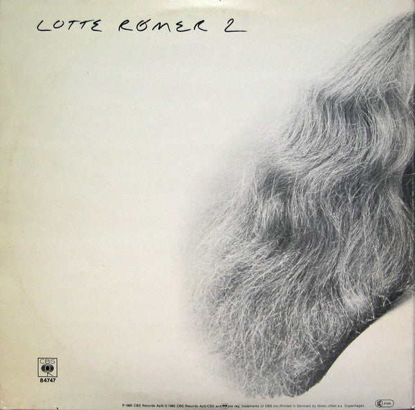 Lotte Rømer : Lotte Rømer 2 (LP, Album, RE)