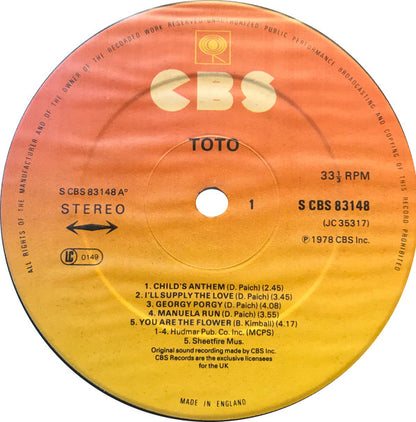 Toto : Toto (LP, Album)