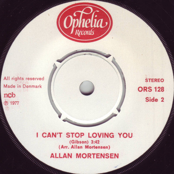 Allan Mortensen : Give Me Some More / I Can't Stop Loving You (7", Single)
