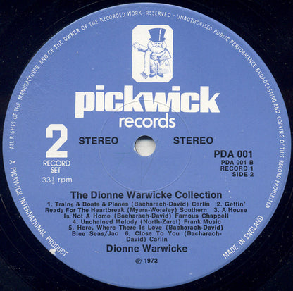 Dionne Warwicke* : The Dionne Warwicke Collection (2xLP, Comp)