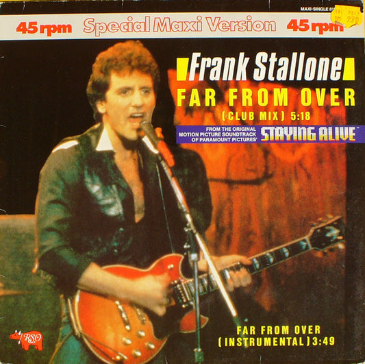 Frank Stallone : Far From Over (Club Mix) (12", Maxi)