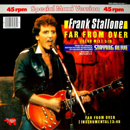 Frank Stallone : Far From Over (Club Mix) (12", Maxi)