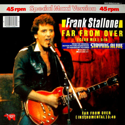 Frank Stallone : Far From Over (Club Mix) (12", Maxi)
