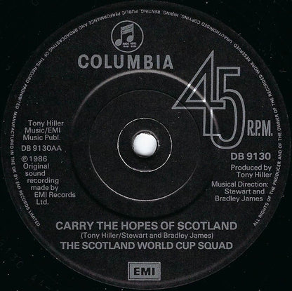 Scotland World Cup Squad : Big Trip To Mexico / Carry The Hopes Of Scotland (7", Single)
