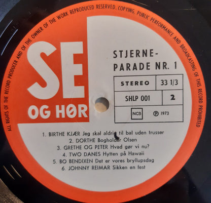 Various : Stjerneparade 1 (LP, Comp)