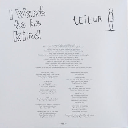Teitur : I Want To Be Kind (LP, Album)