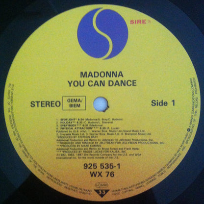 Madonna : You Can Dance (LP, Comp, Ltd, Mixed, Pos)