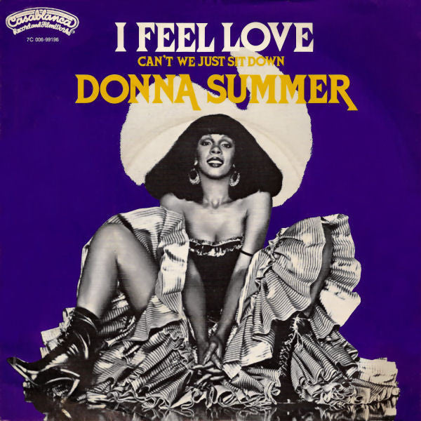 Donna Summer : Can't We Just Sit Down (And Talk It Over) / I Feel Love (7", Single, Sol)