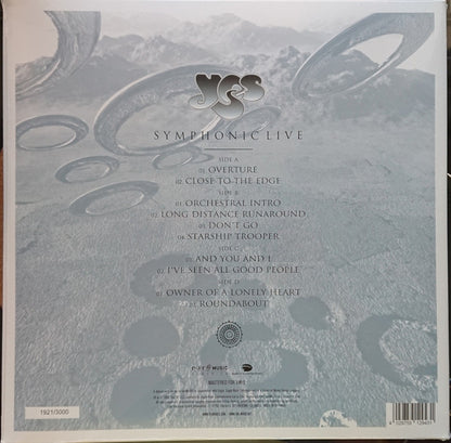 Yes : Symphonic Live (2xLP, RE, 180 + CD, Album + Ltd, Num)