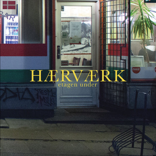 Etagen Under : Hærværk (7", Single, Num, Yel)