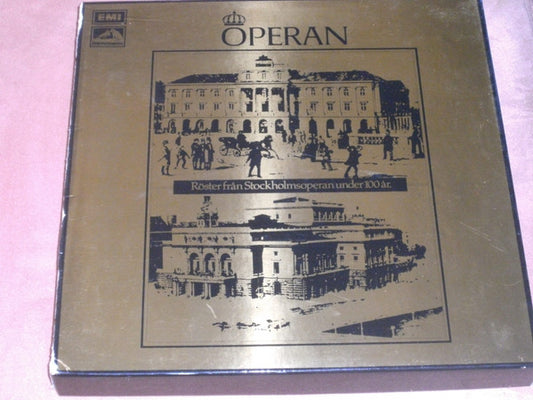 Various : Svensk Operaantologi - Röster Från Stockholmsoperan Under 100 År (9xLP, Comp, Mono + Box)