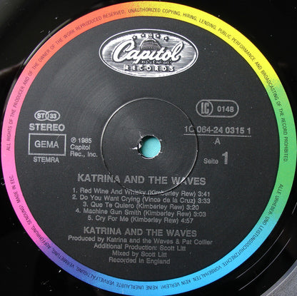 Katrina And The Waves : Katrina And The Waves (LP, Album)