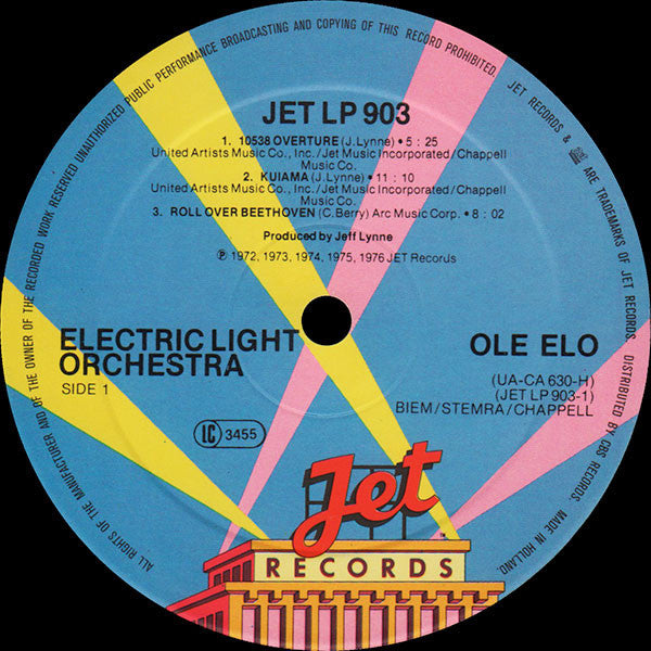 Electric Light Orchestra : Olé ELO (LP, Comp, RE)