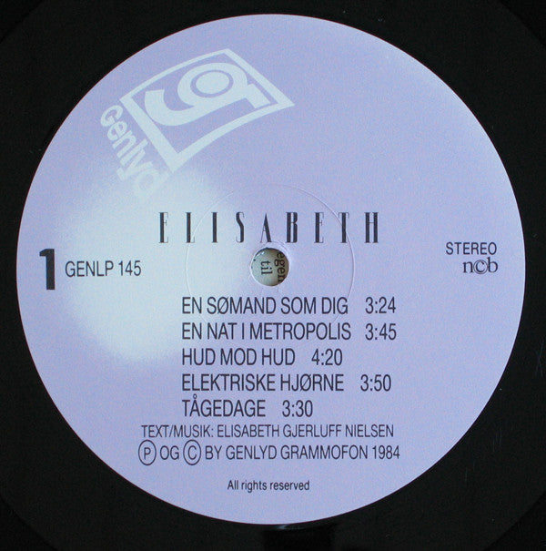 Elisabeth (3) : Elisabeth (LP, Album)