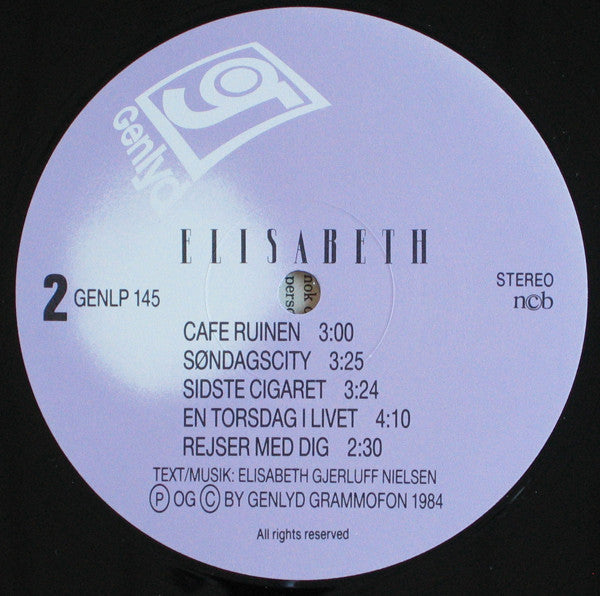 Elisabeth (3) : Elisabeth (LP, Album)