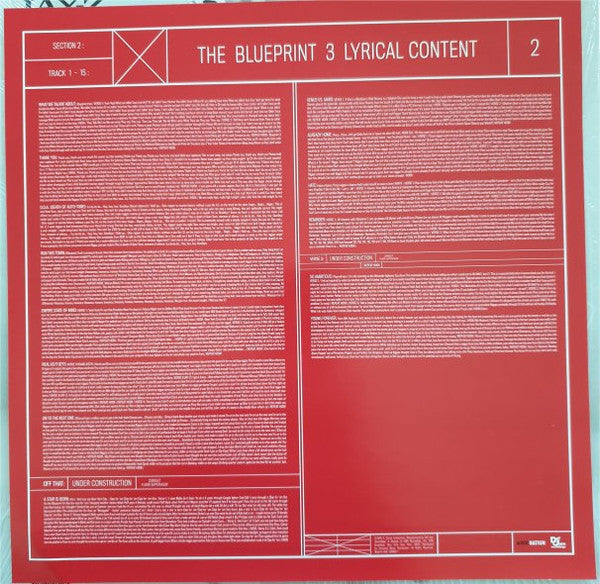 Jay-Z : The Blueprint 3 (2xLP, Album, RP)