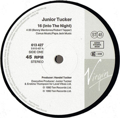 Junior Tucker : 16 (Into The Night) (12")