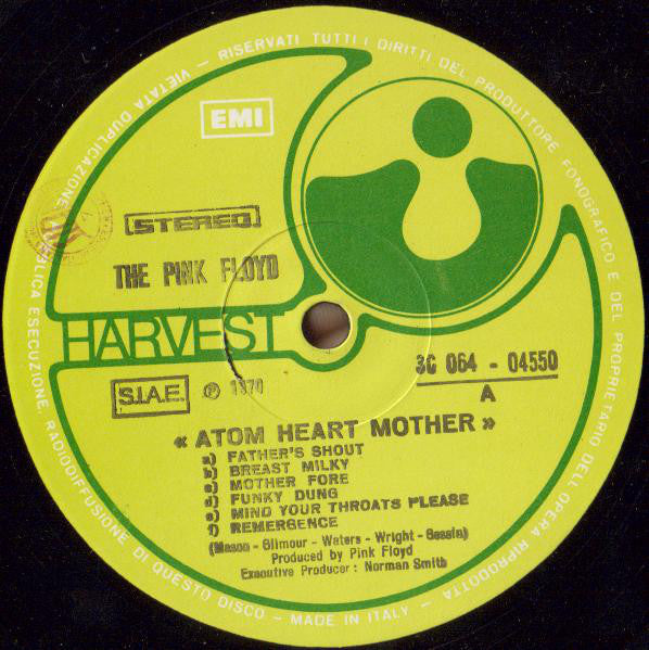 Pink Floyd : Atom Heart Mother (LP, Album, RE, Gat)