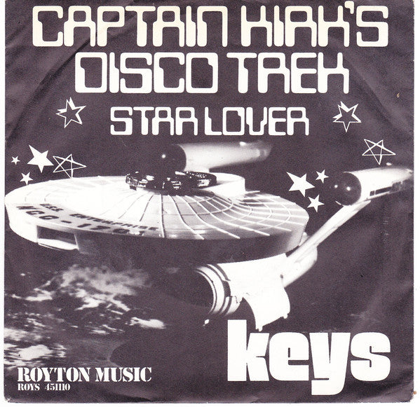 Keys (7) : Captain Kirk's Disco Trek (7", RP)