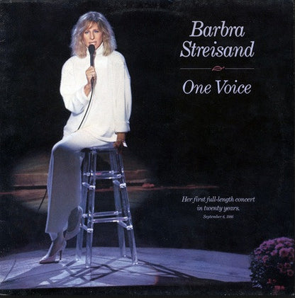 Barbra Streisand : One Voice (LP, Album)