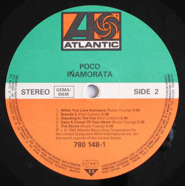 Poco (3) : Inamorata (LP, Album)