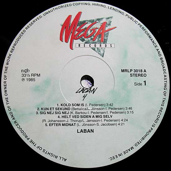 Laban : Laban 4 (LP, Album)