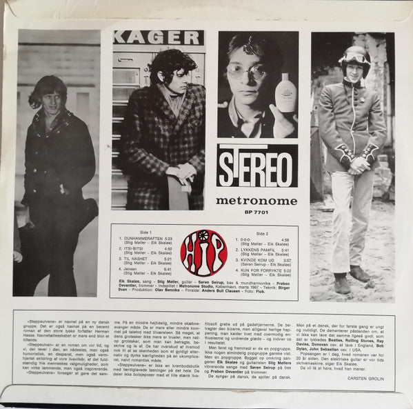 Steppeulvene : Hip (LP, Album, RE)