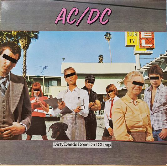 AC/DC : Dirty Deeds Done Dirt Cheap (LP, Album, RP)
