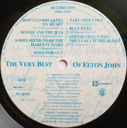 Elton John : The Very Best Of Elton John (2xLP, Comp, Red)