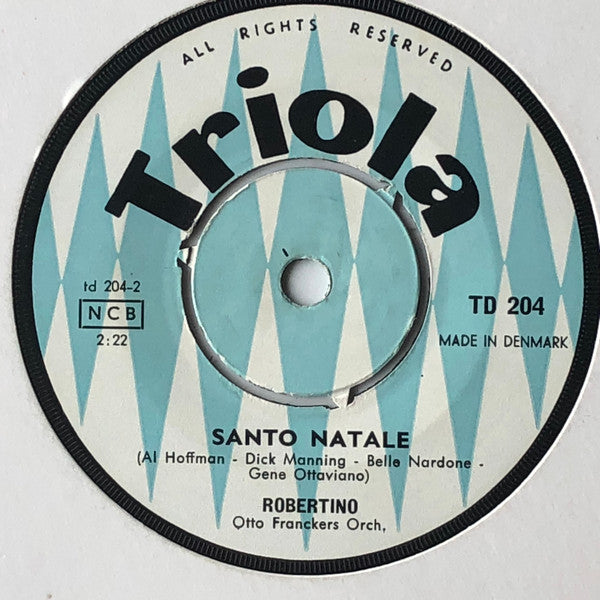 Robertino Loretti : Caro Gesù Bambino / Santo Natale (7", Single, Mono)