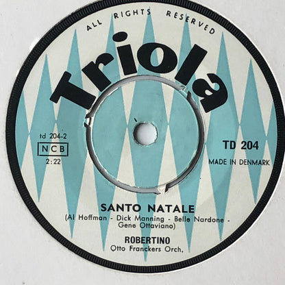 Robertino Loretti : Caro Gesù Bambino / Santo Natale (7", Single, Mono)