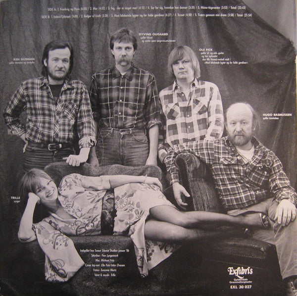 Trille : Indeni / Udenpå (LP, Album, Bla)