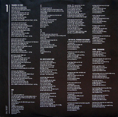 Trille : Indeni / Udenpå (LP, Album, Bla)