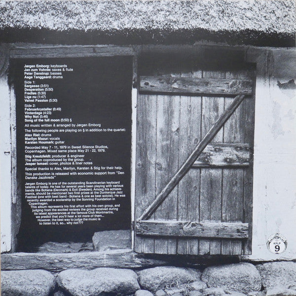 Jørgen Emborg : Sargasso (LP, Album)
