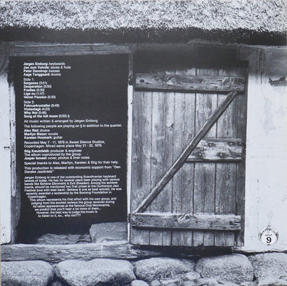 Jørgen Emborg : Sargasso (LP, Album)