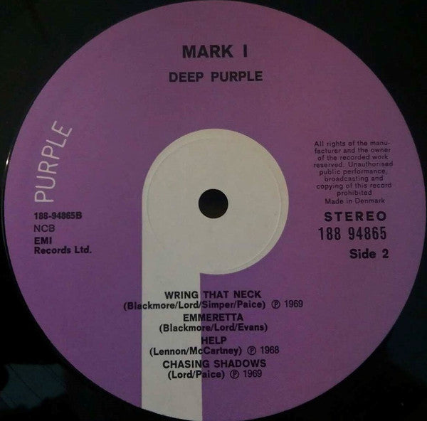Deep Purple : Mark I & II (2xLP, Comp, Gat)