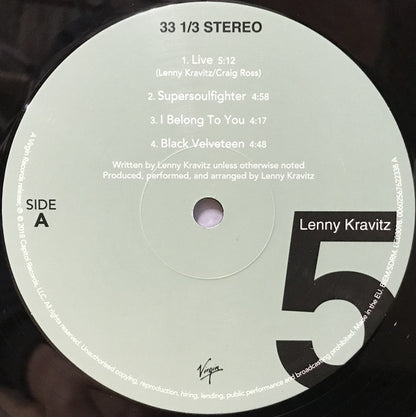 Lenny Kravitz : 5 (2xLP, Album, RE, Gat)