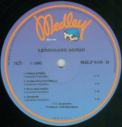 C.V. Jørgensen* : Lediggang Agogo (LP, Album, Mad)