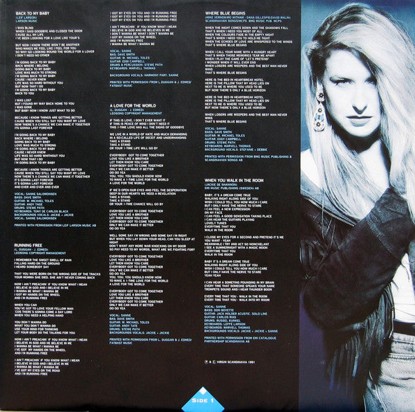 Sanne* : Where Blue Begins (LP, Album)