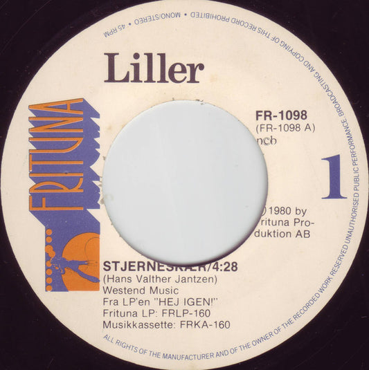 Bjarne "Liller" Pedersen : Stjerneskær (7")