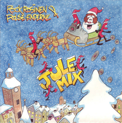 Rockrosinen & Pølseenderne : Rockrosinens Julemix (7", Single)
