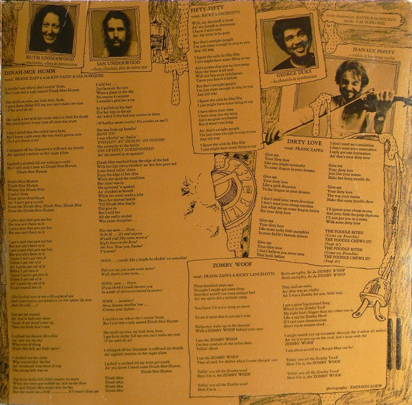 The Mothers : Over-Nite Sensation (LP, Album, Gat)