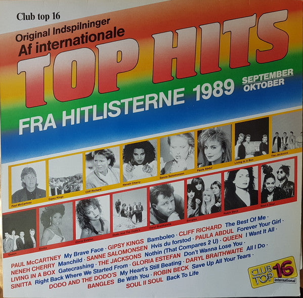 Various : Club Top 16 - Internationale Top Hits - September/Oktober '89 (LP, Comp)